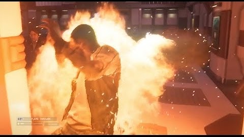 Alien Isolation : Flamethrower!
