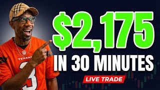 ES Futures Live Trade: How I caught $2,175 in 30 minutes using the IOTS Protocol
