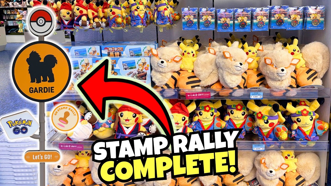 По-прежнему лучший Покемон-центр! Новый тур по магазинам мерча на Окинаве! | Специальный сбор печ...