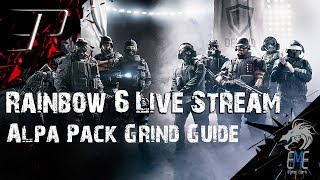 SIEGE UP - Alpha pack grind guide