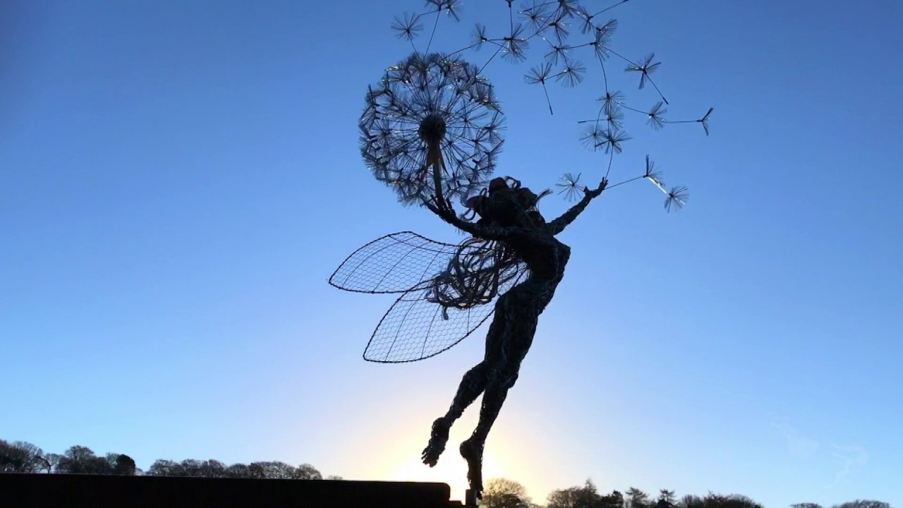 pics Simple Fairy Wire Sculpture luna fantasywire wire sculpture