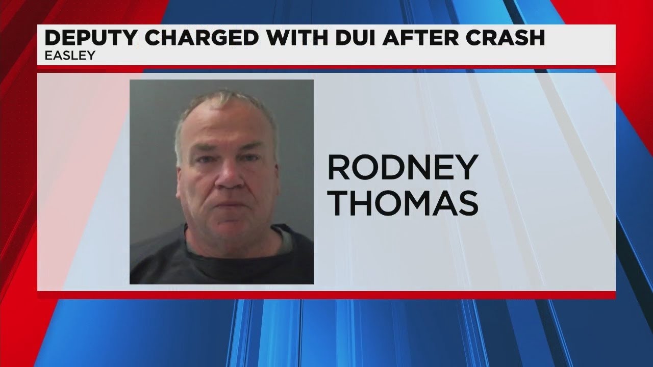 Deputy charged with DUI after crash in Easley - YouTube