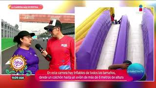 Sajid Se Fue A La Carrera Con Inflables Sale El Sol