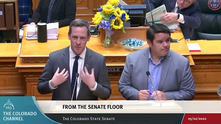 Colorado Senate 2022 Legislative Day 111 Lance She...