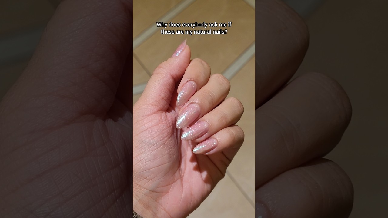 This nail polish shade is called Unicorn Pearl by Debelle 🦄😍💖🤌🏻 