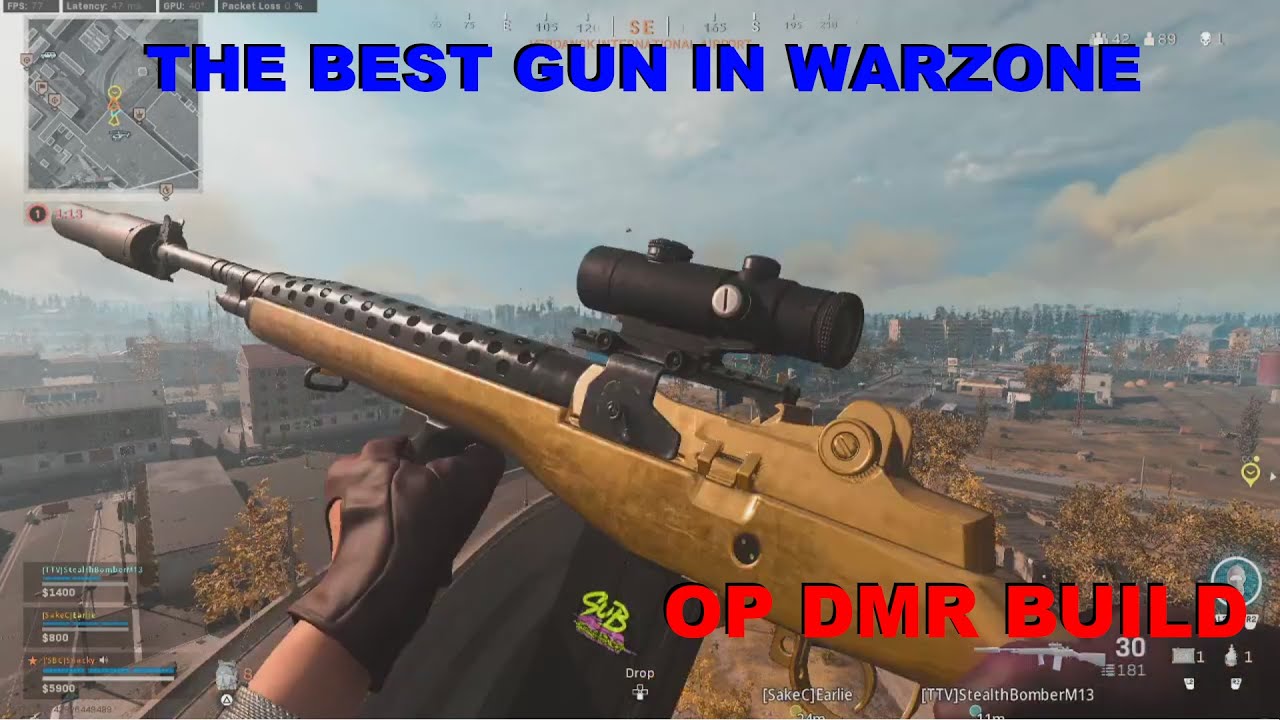 max level DMR loadout! THE BEST GUN IN WARZONE RIGHT NOW! (Cold War