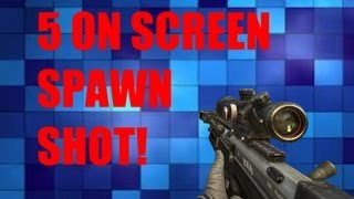 Epic 5 man Nuketown Spawnshot