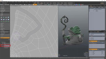 MODO Quick Clip - UV Tools - Split Sew