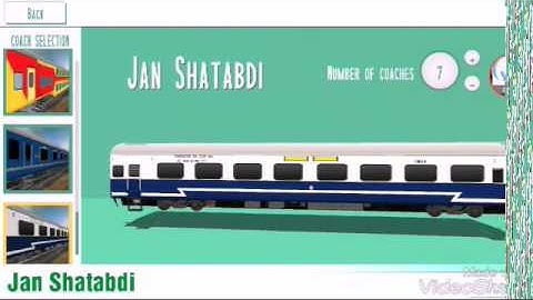 Gameplay of Indian train simulator version 1.8