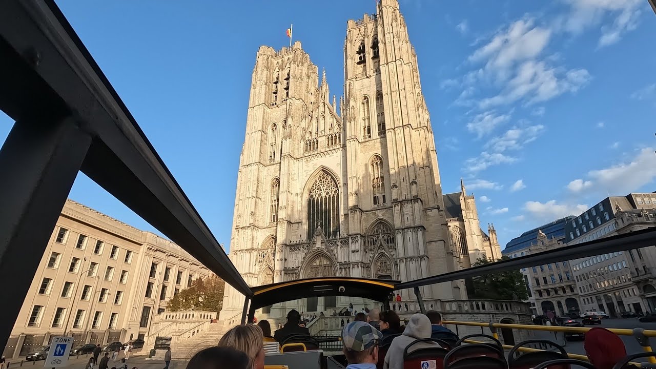 Bus tour of Brussels 🇧🇪
