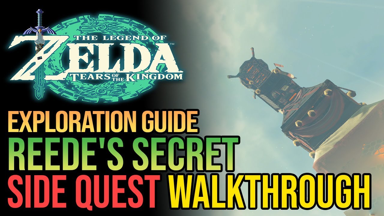 Reede's Secret Zelda Tears of The Kingdom
