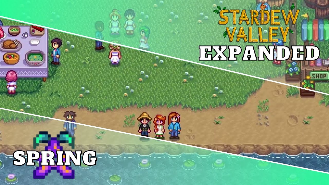 Spring Stardew Valley Expanded Perfection Playthrough YouTube