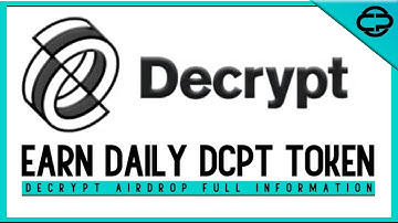 ☑️ Decrypt Airdrop Earn Daily #DCPT Token | Decrypt read and earn | @CraZyAirdrops