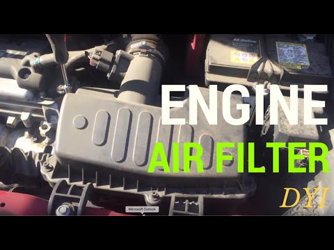 How To Replace Engine Air Filter For 2014 Chevy Spark