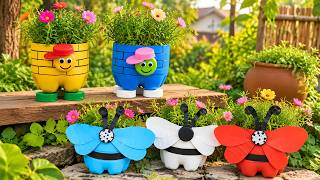 You Won’t Believe These Cute Bird Planters Are Made From Plastic Bottles!