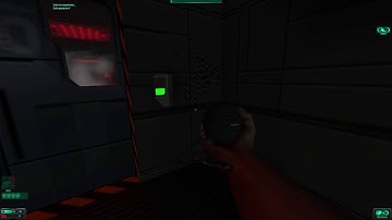 System Shock 2 under the map glitch tutorial