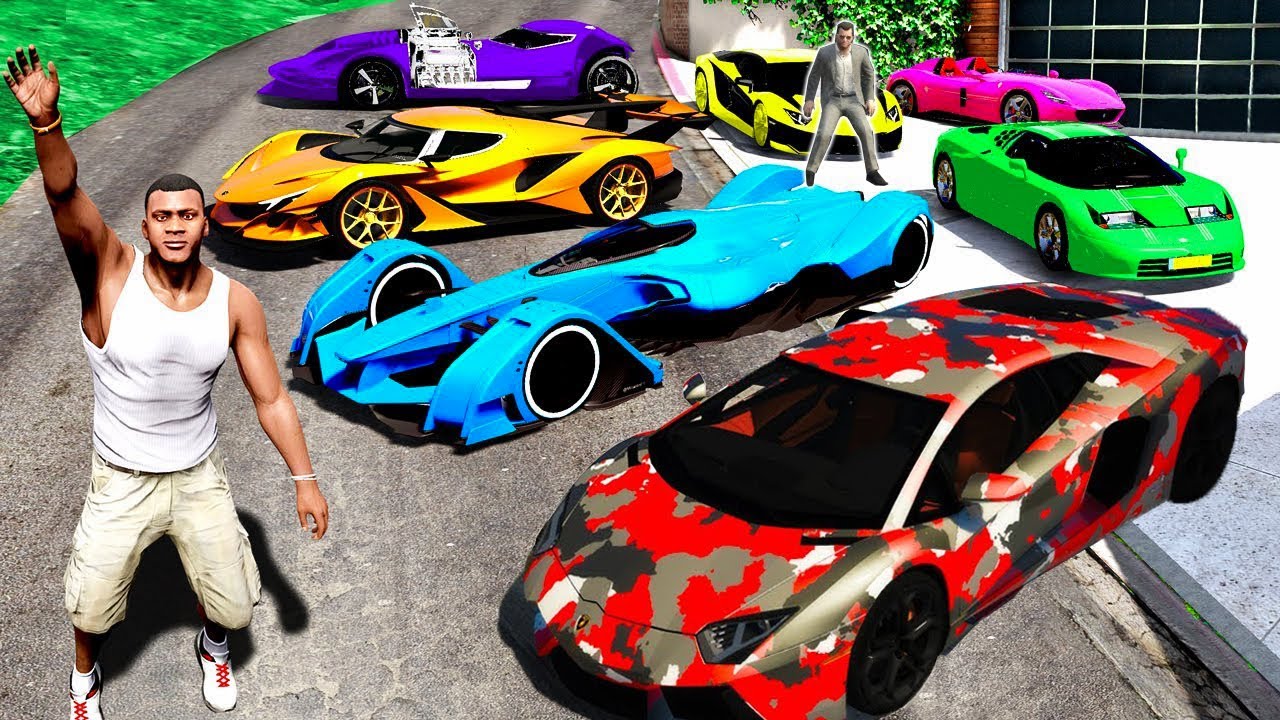 Collecting SUPREME SuperCars In GTA 5..!😍 