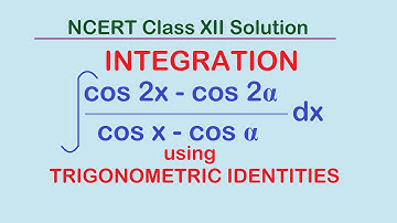 Ex: 7.3 Q.13 #NCERT Class XII Sol. | Integration Using Trigonometric Identities | #cbseclass12math