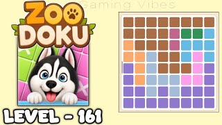 Zoodoku : Meowdoku Brain Puzzle Level 161 Walkthrough Solution