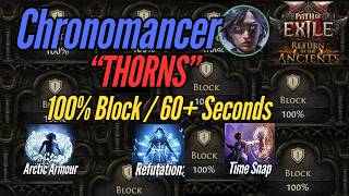 POE 2 Chrono - "Thorns" - Arctic Armour + Refutation = extra defenses for your caster build | 0.5
