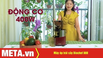 Diễn viên Thu Hiền trải nghiệm máy ép trái cây Biochef 888 | META.vn