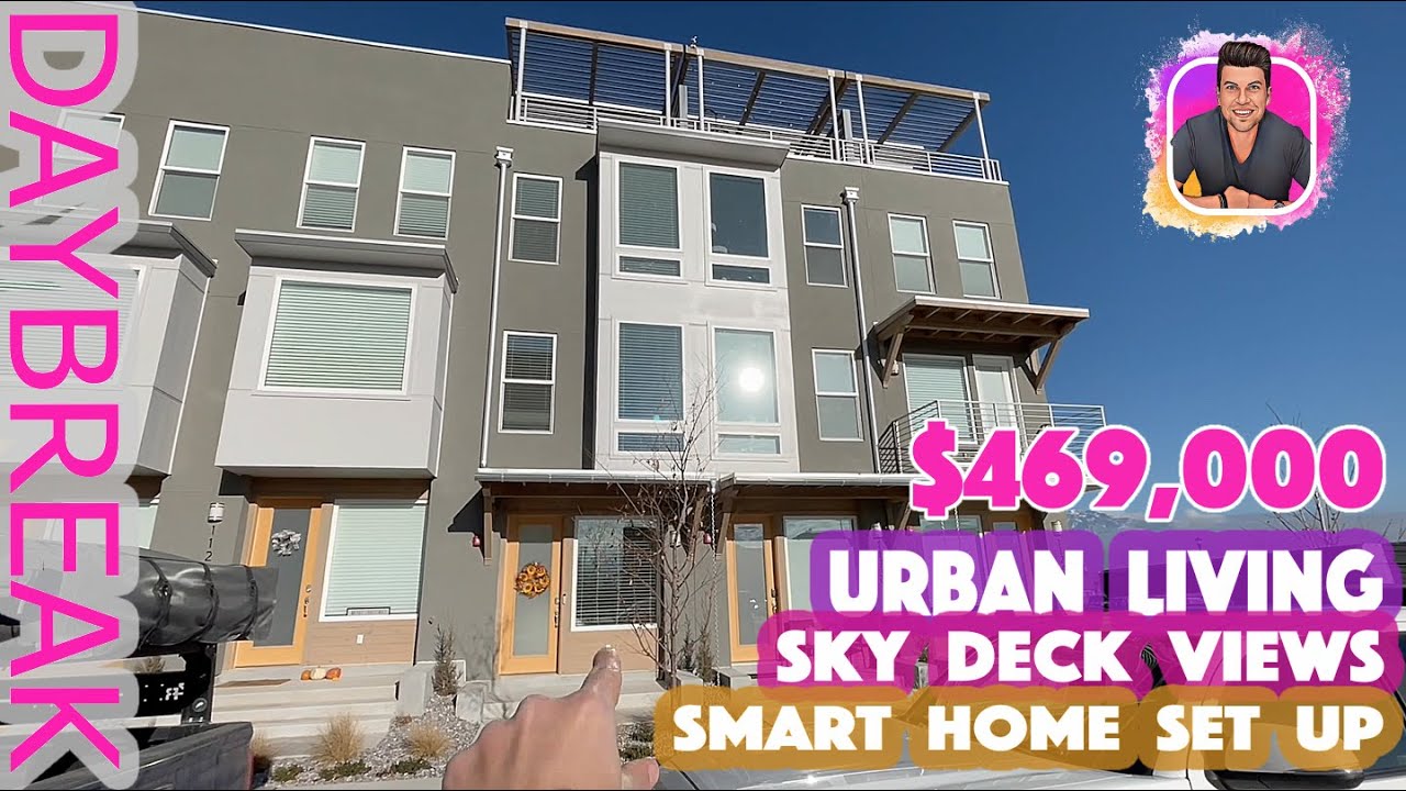 NEW LISTING | URBAN LIVING | $469,000 | DAYBREAK | SOUTH JORDAN, UTAH | @THEACTORSELLINGHOMES