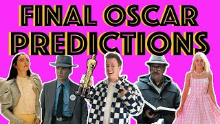 Final Oscar Nomination Predictions 2024 | All 23 Categories