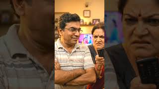 Tvcha Remote Aani Bhandan 💥 👊🏻 #shorts #navrabaiko #viral #funny