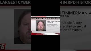 Arrest made in largest cyber investigation in RPD history