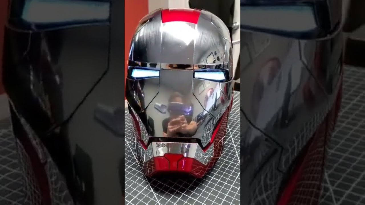 ⁣real iron man helmet you can buy