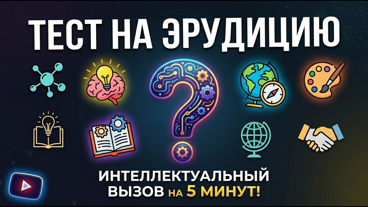 Если ответишь на 10/10 — ты официально гений!