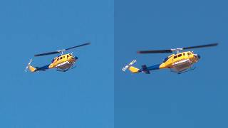 2026-01-30: Fire Helicopters - Bell 214B-1 (N49732 | Helitak 674) (N214HM | Helitak 673)