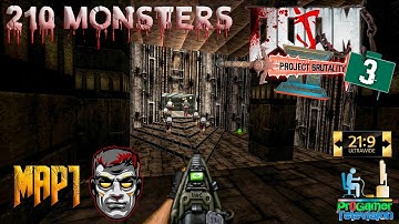 Project Brutality 3.0: Dark World Original Doom II + MEGA MONSTERS PACK -  Map01