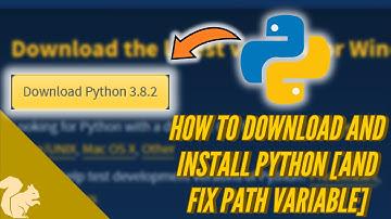 How to download and install Python 3.8.2 on Windows [python not recognized fix included]🐿