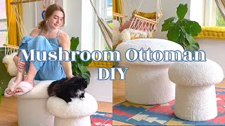 DIY Mushroom Ottoman