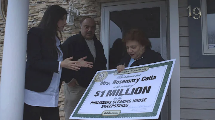 Publishers Clearing House Winners: Rosemary Cella ...