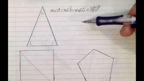 Polygon Sum Theorem Proof