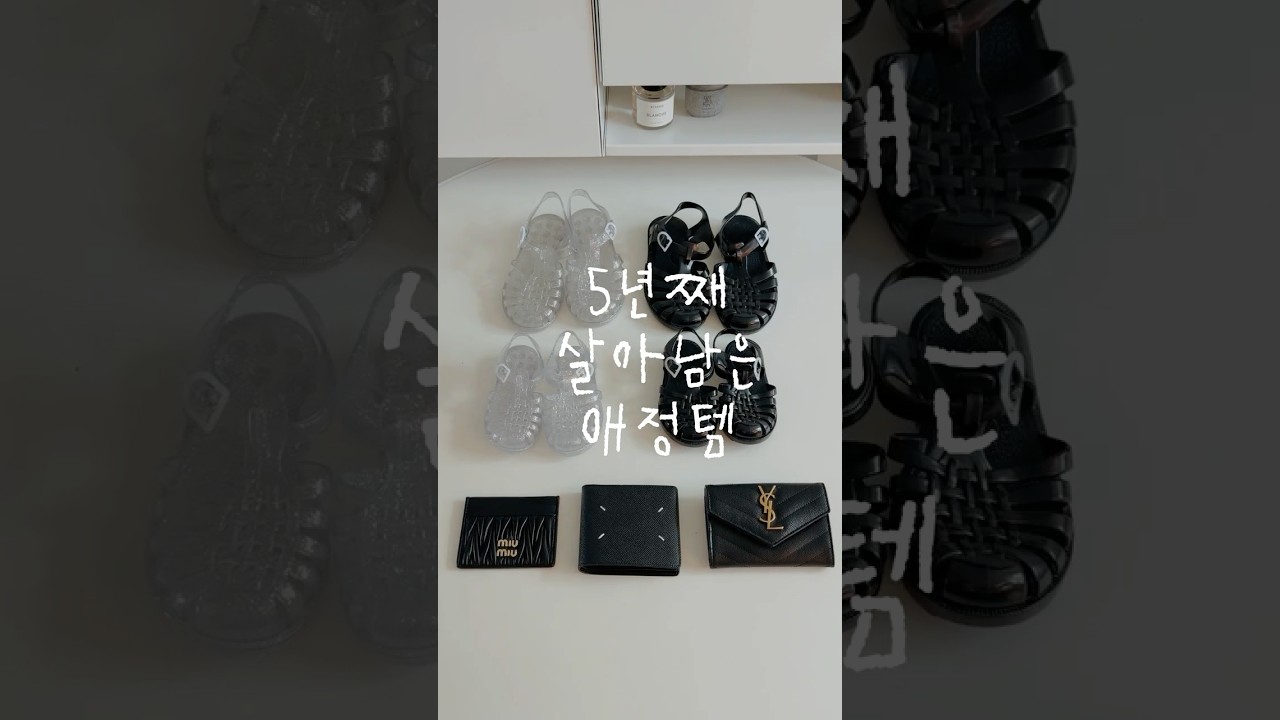 5년째 살아남은 애정템