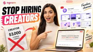 How to Run a Faceless YouTube Channel for Your SaaS (No Creators, No Camera)