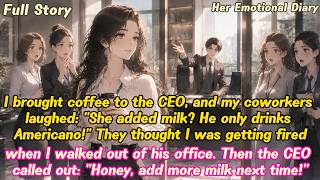 I brought coffee to the CEO, and my coworkers laughed: "She added milk? He only drinks Americano!" screenshot 4