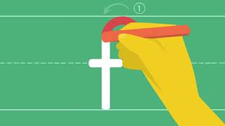 How to write the letter f in lowercase