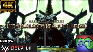 The Singularity Reactor Unreal (DelvUI, ACT, 4k, GNB), Final Fantasy XIV