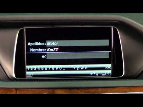 Mercedes-Benz Clase E. Modelo 2013. Comunicación. COMAND online APS