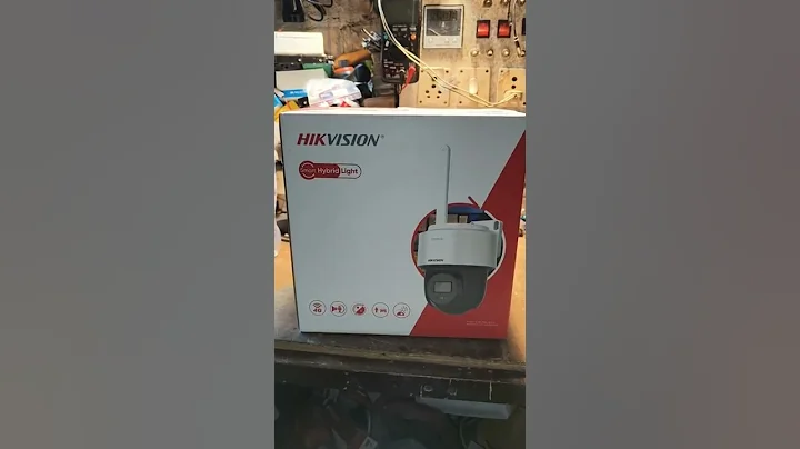 Hikvision 4G PT Network Camera installed memory card and SIM installation #electrical #highlights