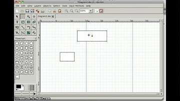 Install and basic operation of Dia