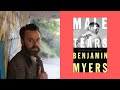 Male Tears by Benjamin Myers | Hay Festival Book of the Month APRIL 2021