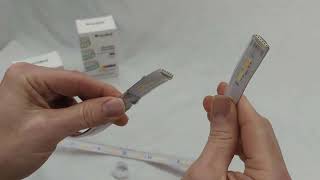 Nanoleaf Essentials Lightstrip Unboxing and view of Terminals Ends