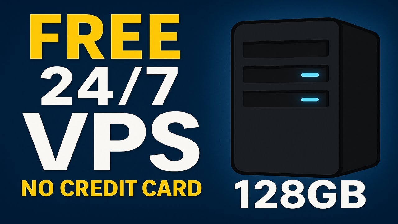 How to Get Free 128GB VPS 24/7 | No Credit Card | Full Guide