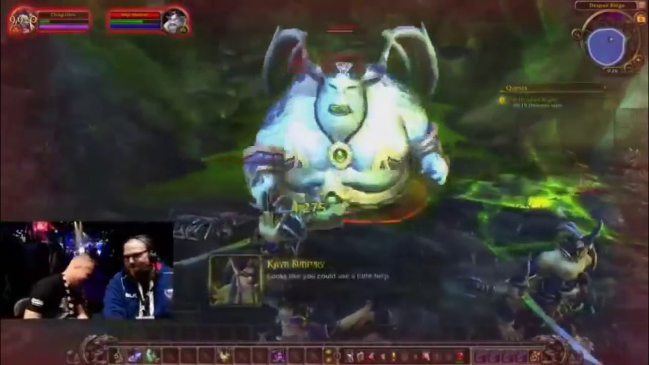 WoW Legion: Demon Hunters Gameplay & Character Creation (Starting Zone Mardum) w/ Swifty