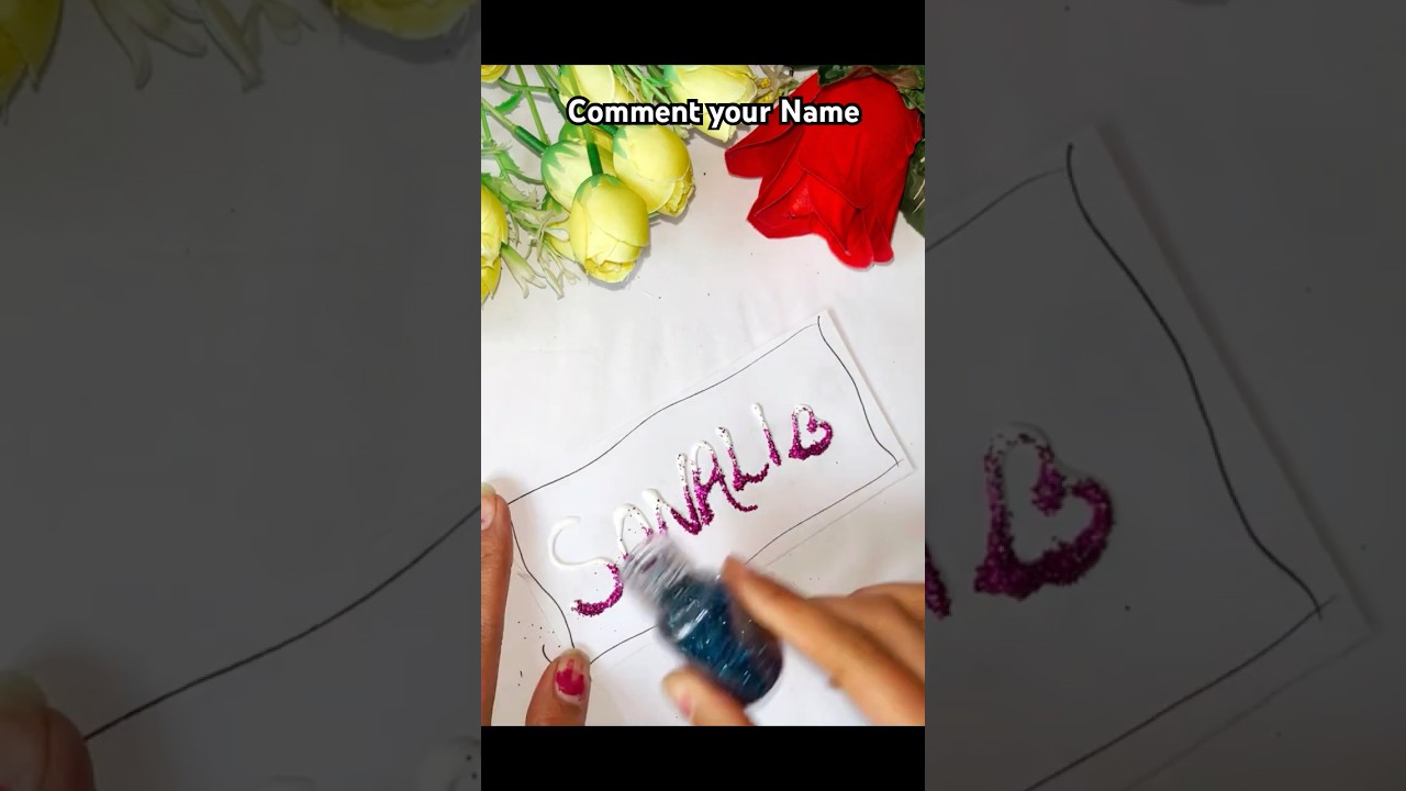 Cute name art 😱😍